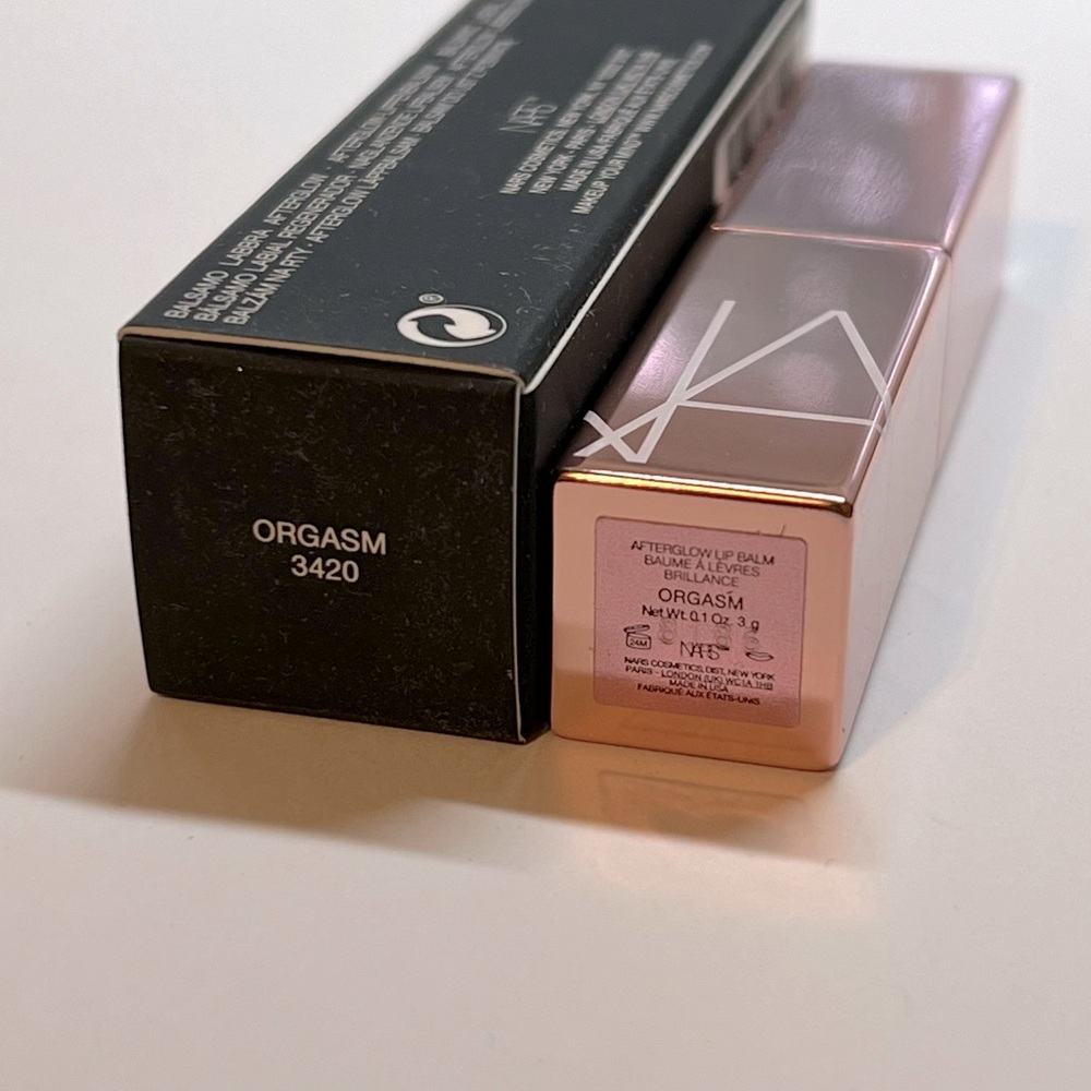 BNIB _ Nars AFTERGLOW LIP BALM _ Orgasm